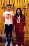 Соревнования между клубами: Гулямова Камилла с тренером
