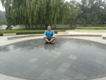 Китай 2013 / Парк в честь Го Шоуцзина (Guo Shoujing), китайского астронома и математика: Медитация на атласе созвездий :)